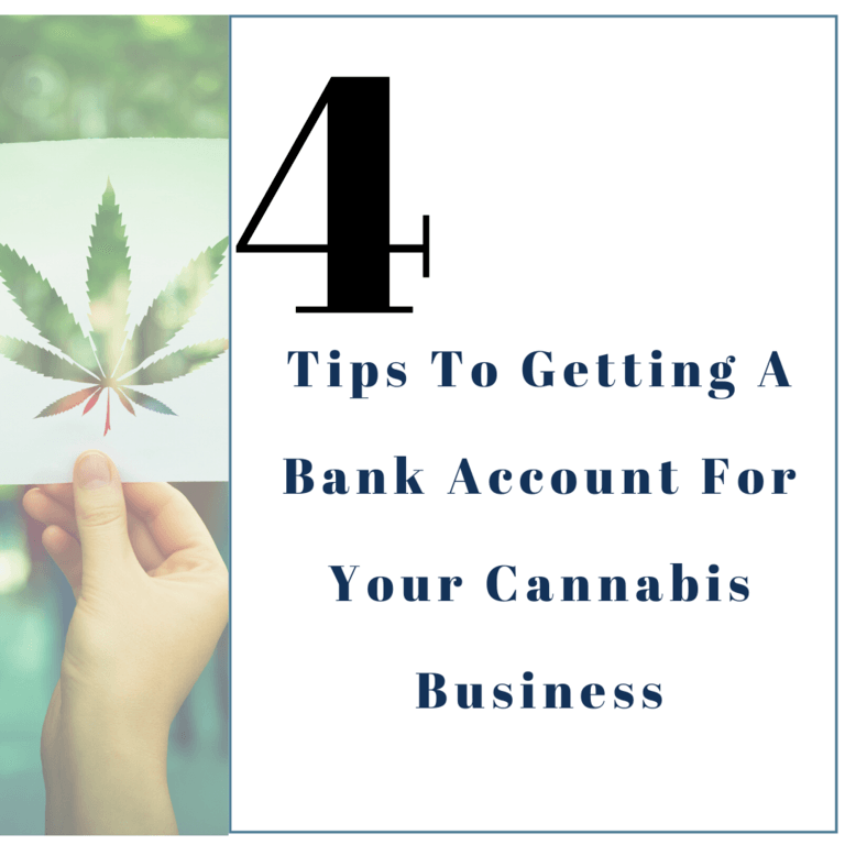 Bank Account For Cannabis Business